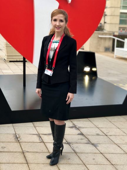 Mary Eldridge, MD, at AHA 2018